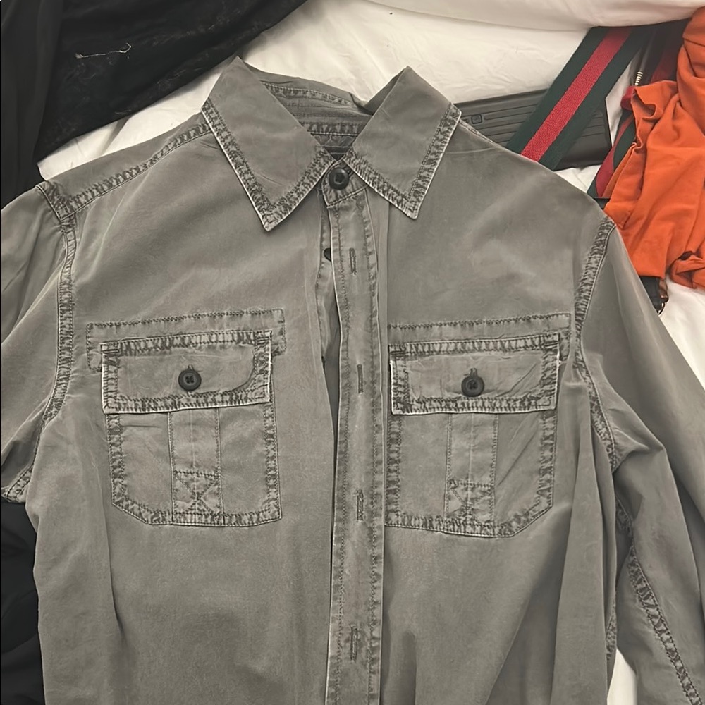 Converse Gray Long Sleeve Tee for Casual Comfort